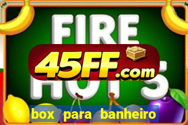 box para banheiro em goiania